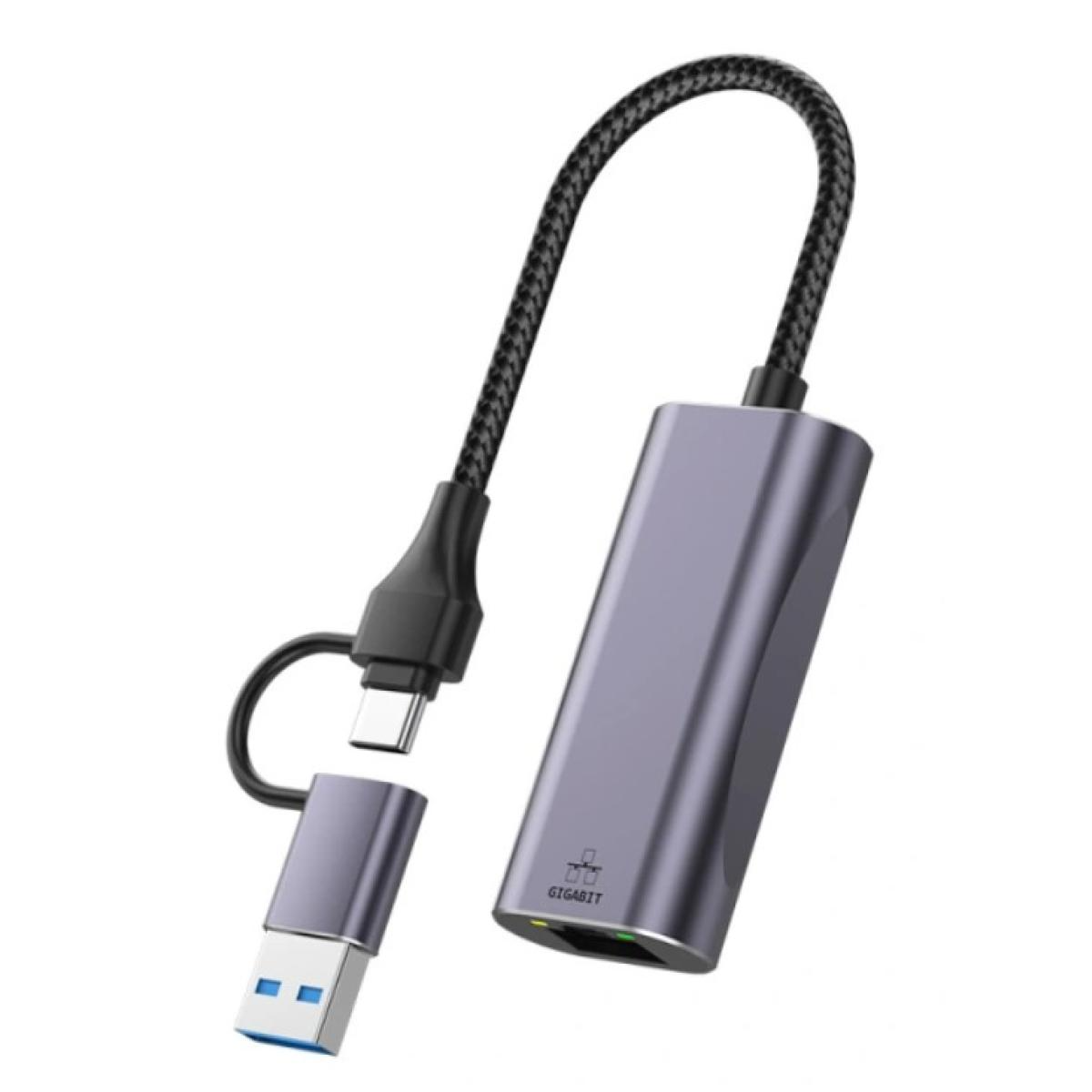 HAING HI-3003-TUL USB Type-C Gigabit Ethernet Adapter HAING HI-3003-TUL USB Type-C Gigabit Ethernet Adapter